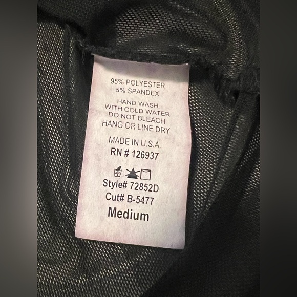 Two Piece Pant Set with Sheer Bodysuit - Picture 5 of 14